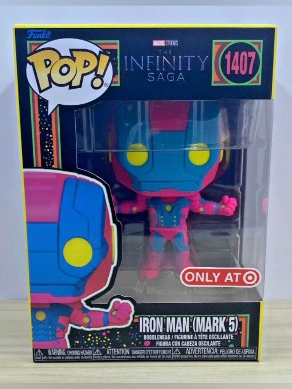 Funko Pop! #1407 Marvel Avengers Infinity Saga - Iron Man (Mark 5) Target Excl.